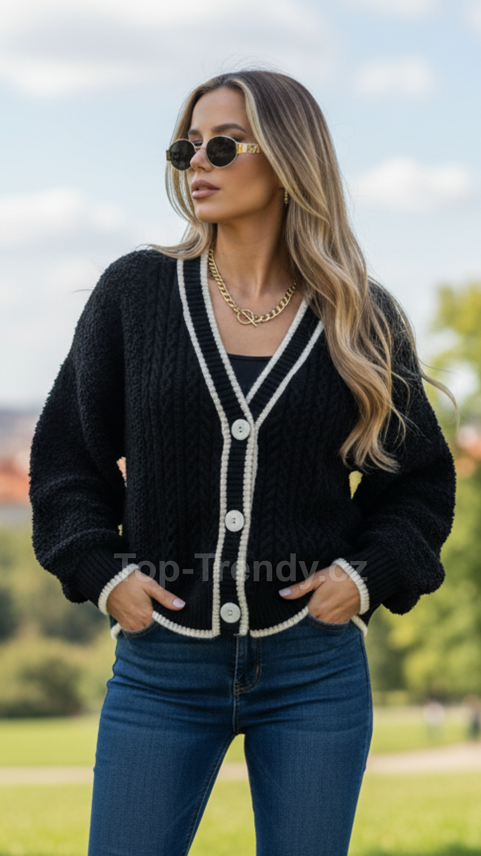 Kardigan Noirline