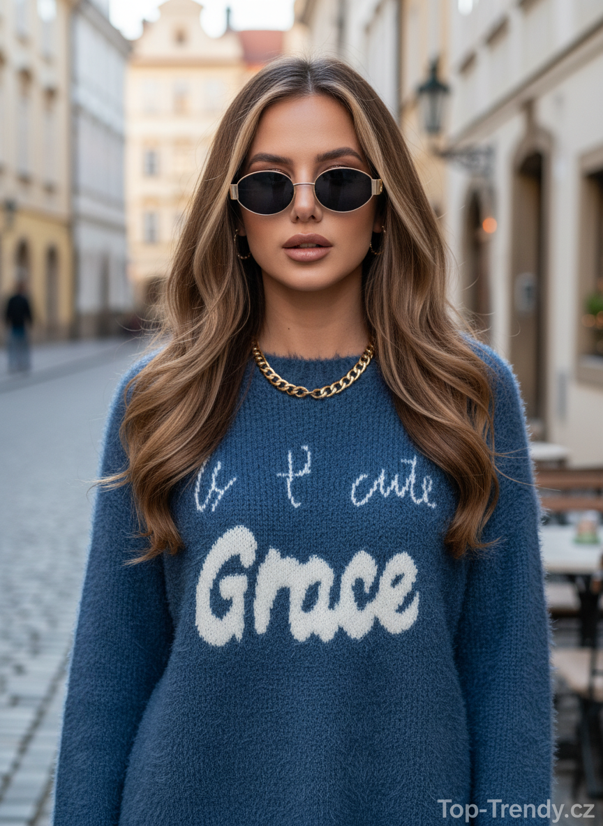 Miniatura: Svetr Fluffy Grace