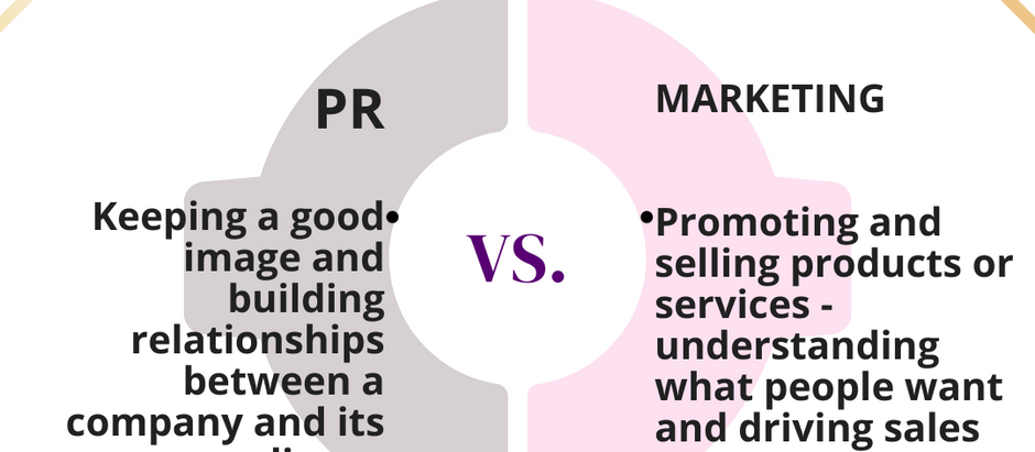 PR vs. Marketing: What’s the Difference?