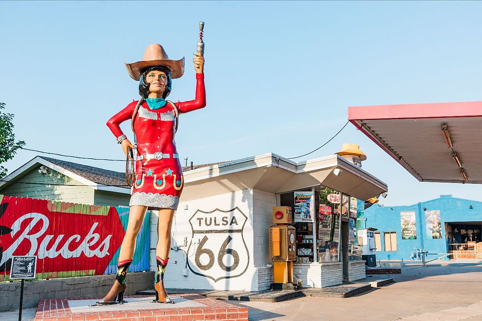 Cosmic Cowgirl Stella Atom | Credit Travel Oklahoma