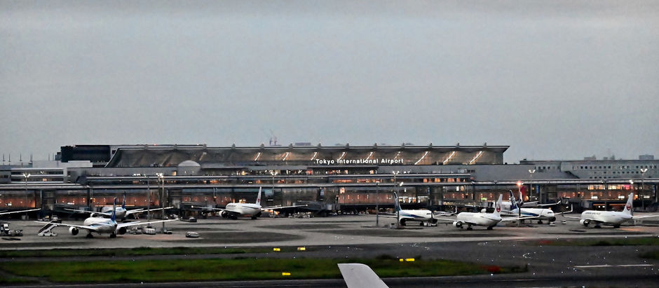 Haneda in Early Evening