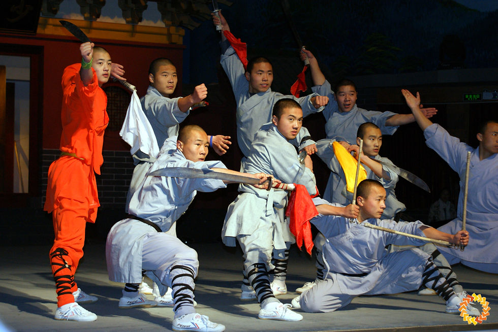Mnisi z Klasztoru Shaolin
