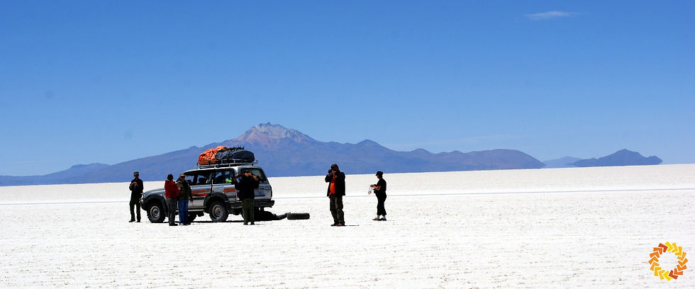 Pustynia solna Salar De Uyuni