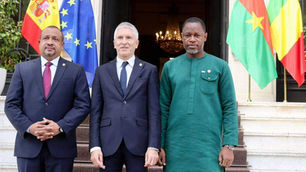 Le Ministre de la Sécurité et de la Protection Civile, le Général de Brigade Daoud Aly MOHAMMEDINE en Espagne