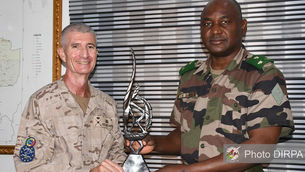 EMGA : Les adieux du Commandant de l’EUTM