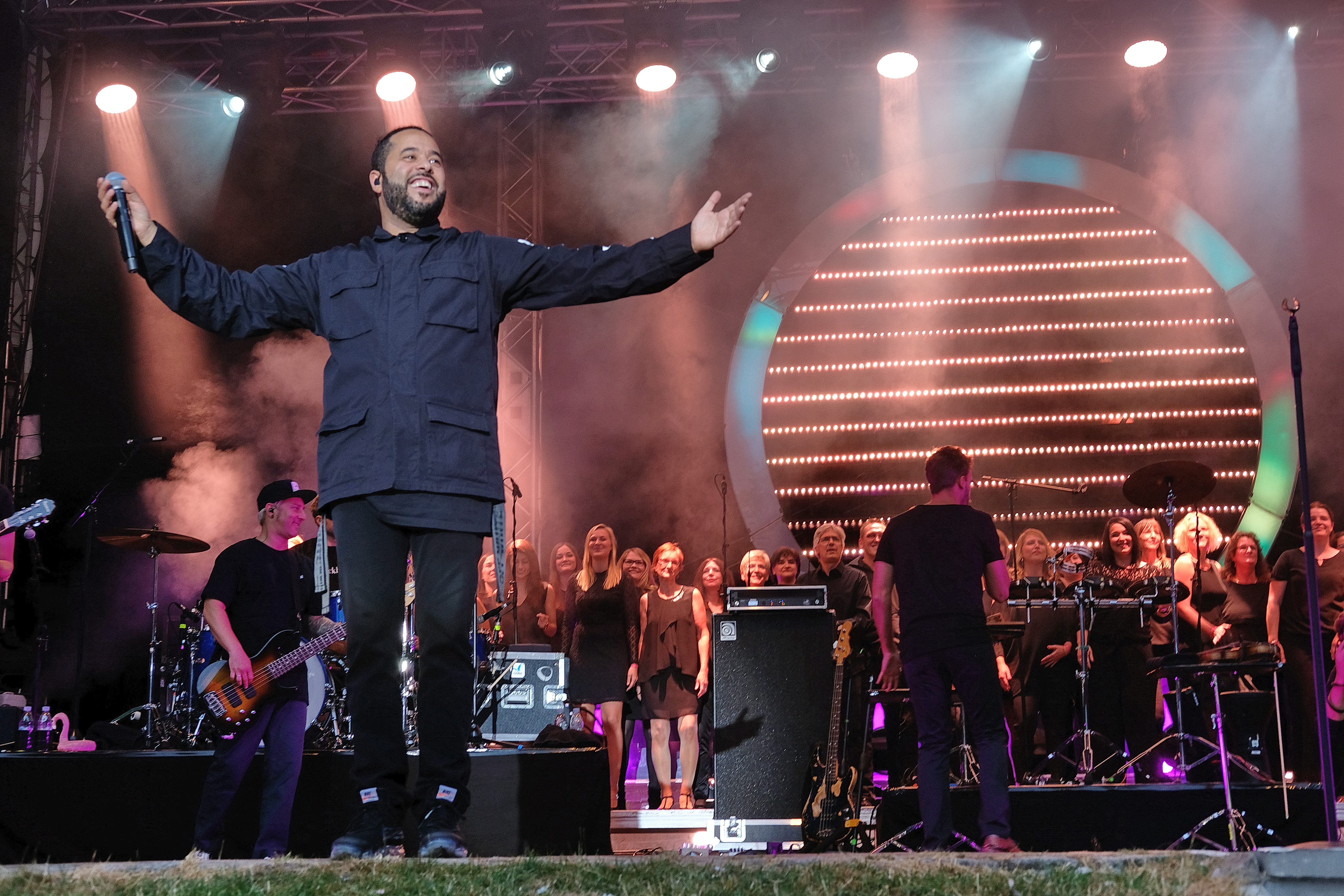 Mit Adel Tawil im Stadtpark Hamburg