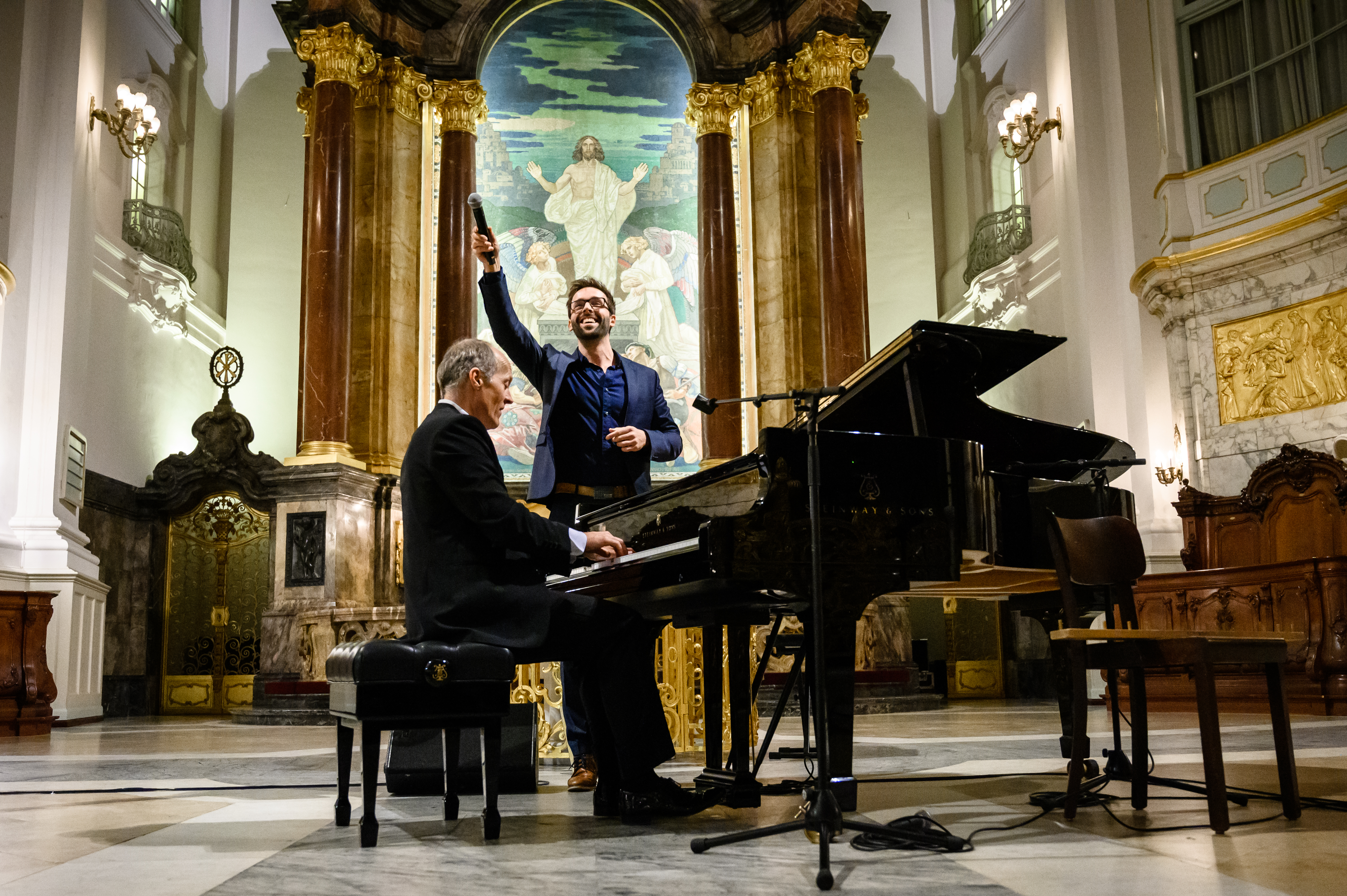 Mit Joja Wendt im Hamburger Michel 2019
