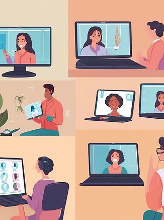 images of person receiving teletherapy services from therapist .jpg