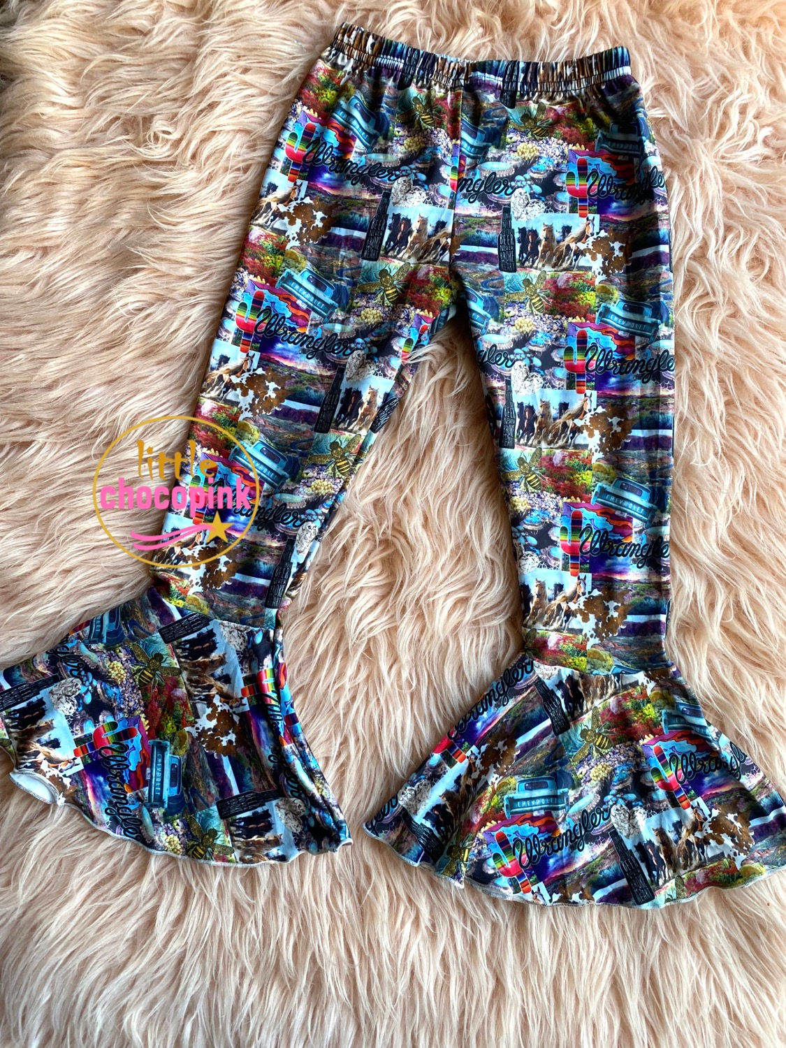 Western bell bottoms