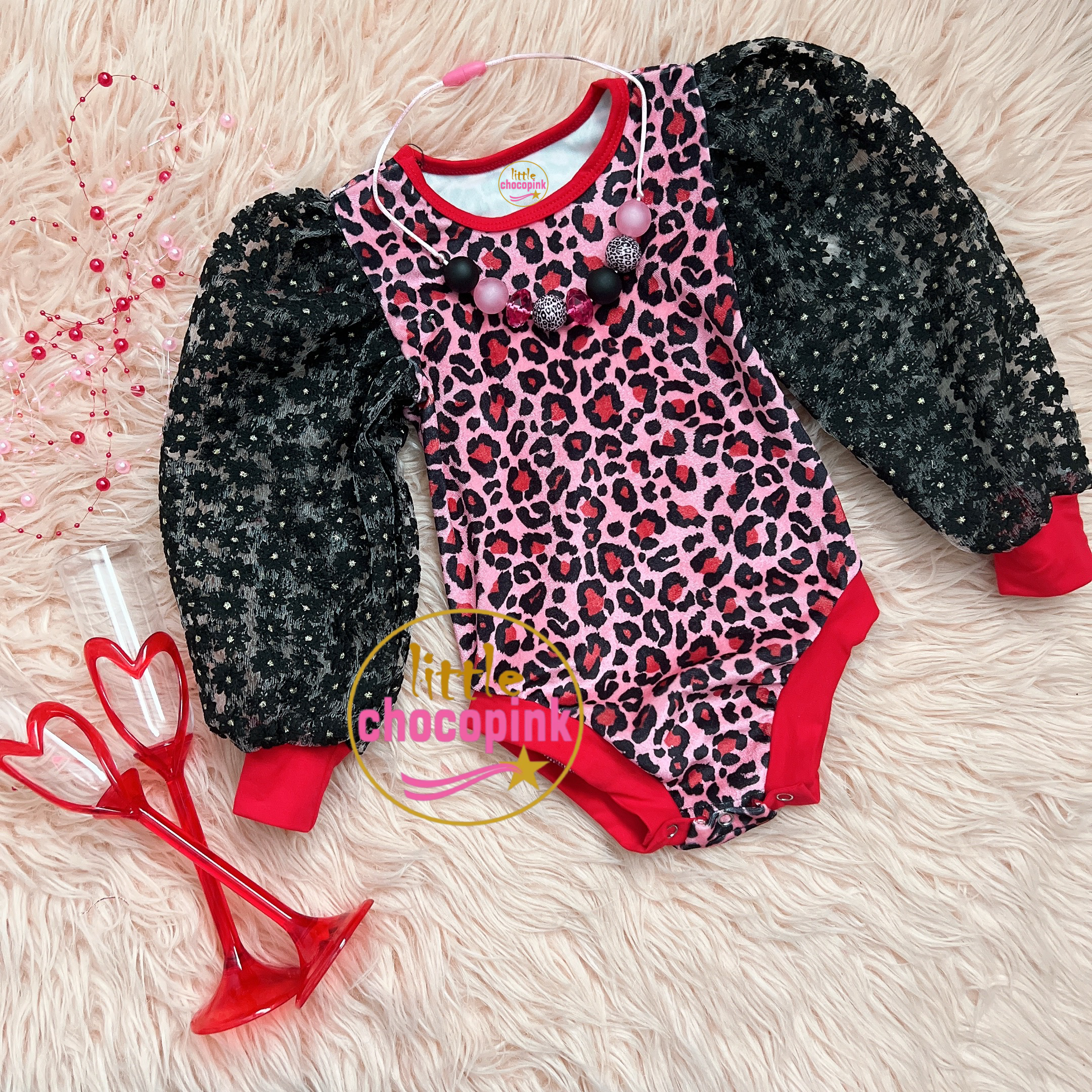 Boujee cheetah romper