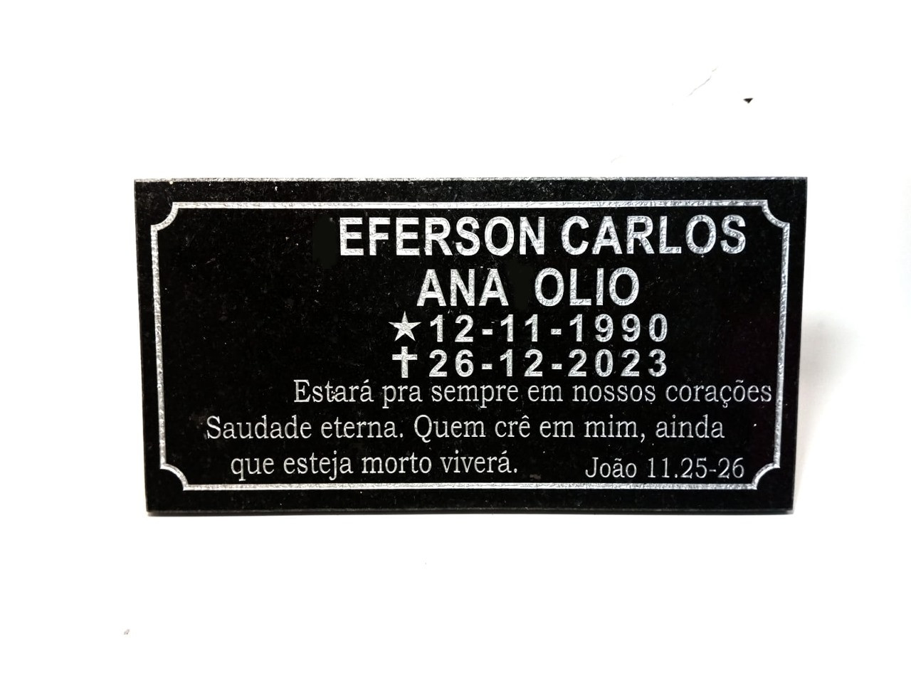 Placa 15 x 30cm - Cod. 401