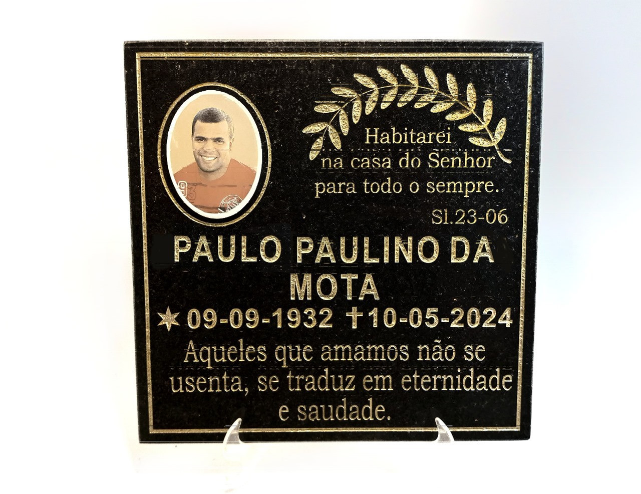 Placa 28 x 28cm - Cod.932