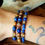 Miniature : LOU - Bracelet Lapis Lazuli & Agate Dzi