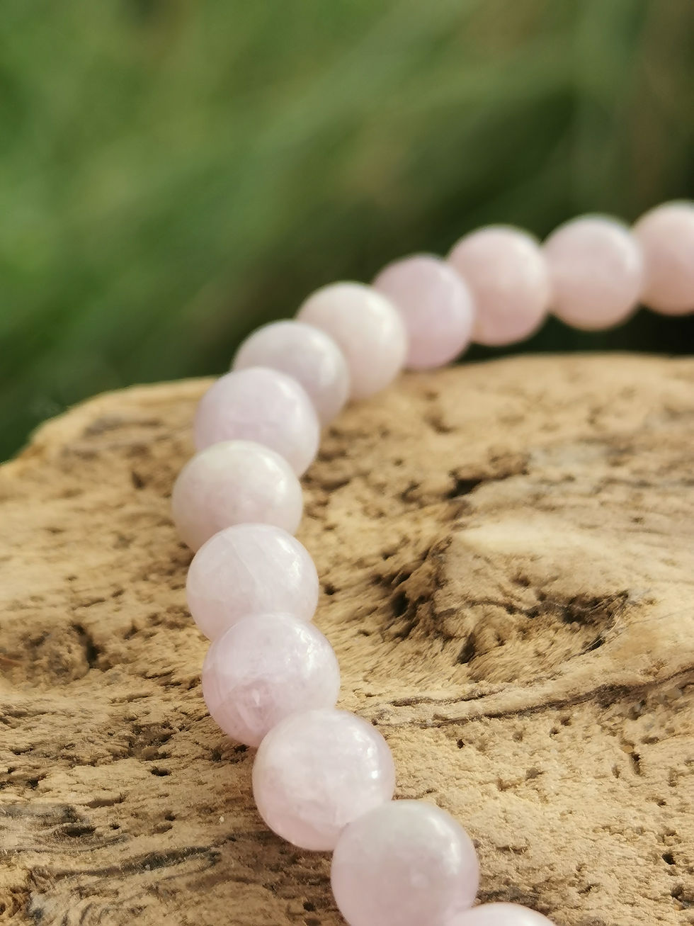 Miniature : Bracelet Kunzite ☾ Amour, Apaisement & développement personnel