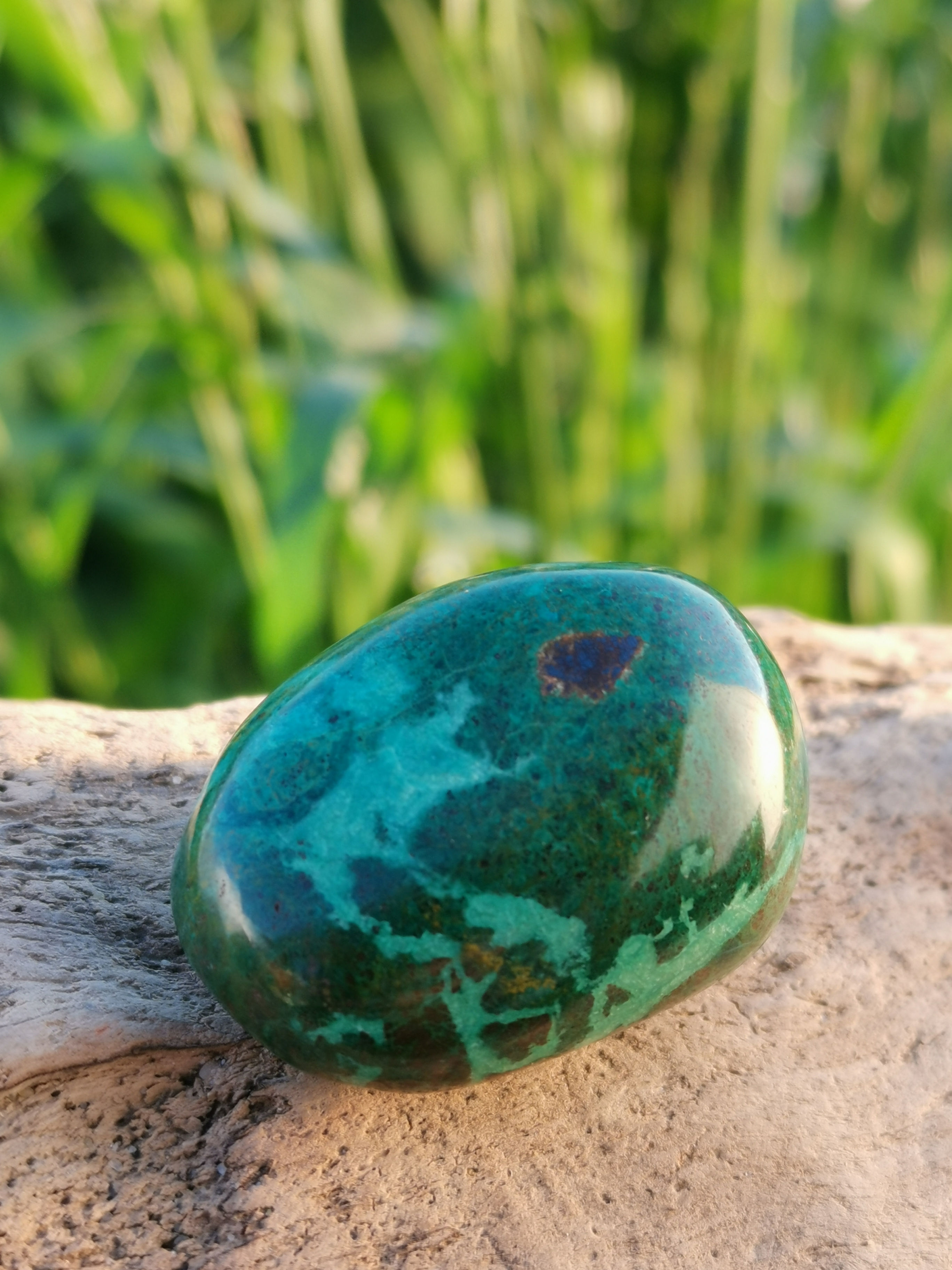 Pierre Chrysocolle ☾ Paix intérieure & extérieure