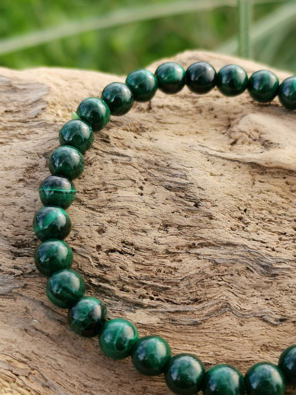 Miniature : Bracelets Malachite ☾ Apaisement & Anti-douleurs
