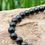 Miniature : Bracelet en Jais ☾ Pierre du deuil & Combat la dépression