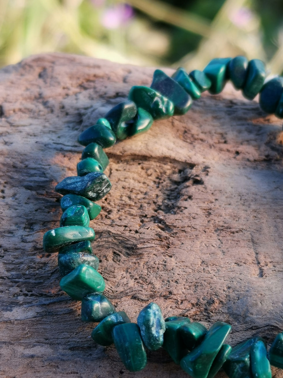 Miniature : Bracelets Malachite ☾ Apaisement & Anti-douleurs