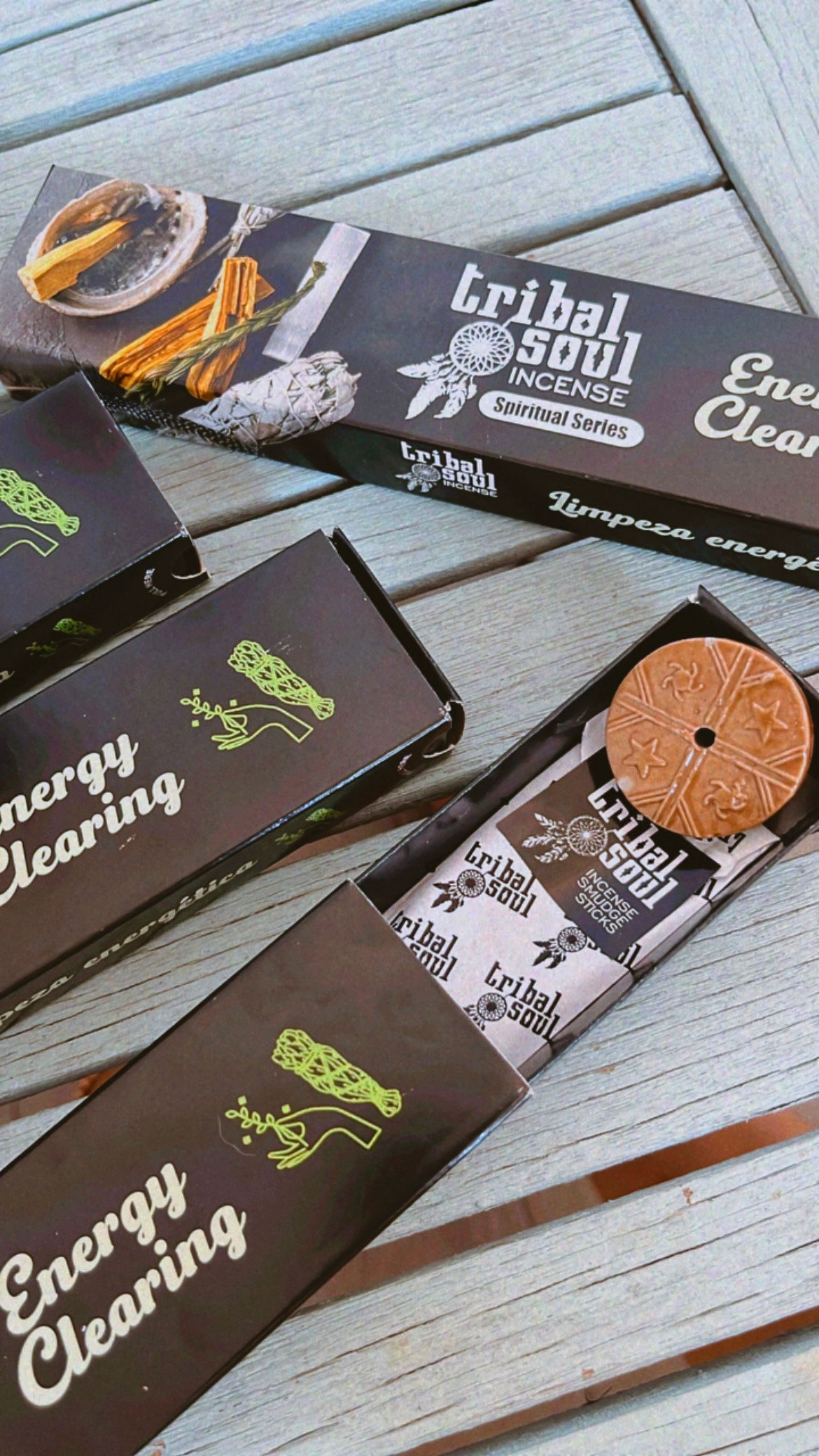 Incienso Tribal Soul• Limpieza Energética