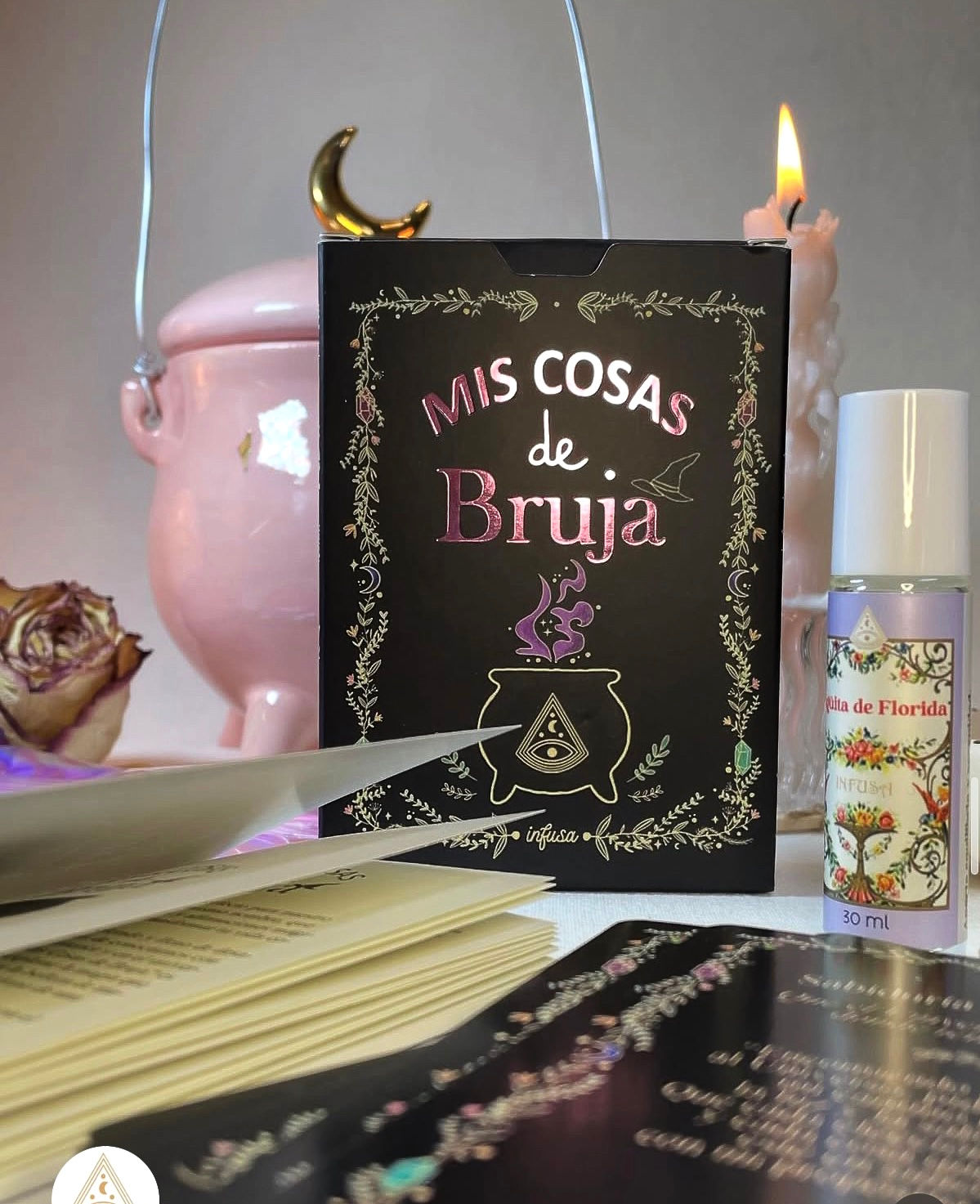 Mis cosas de bruja (gold pink)