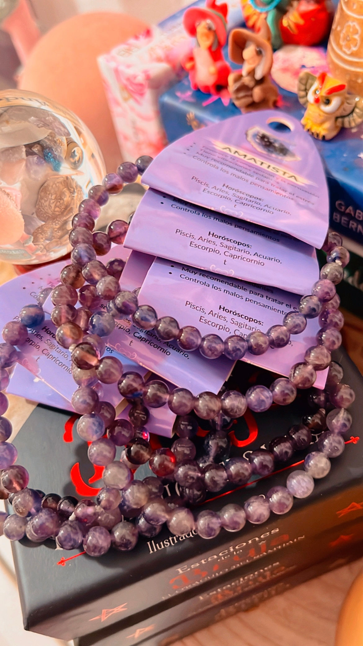 Pulsera Amatista (elige tamaño)