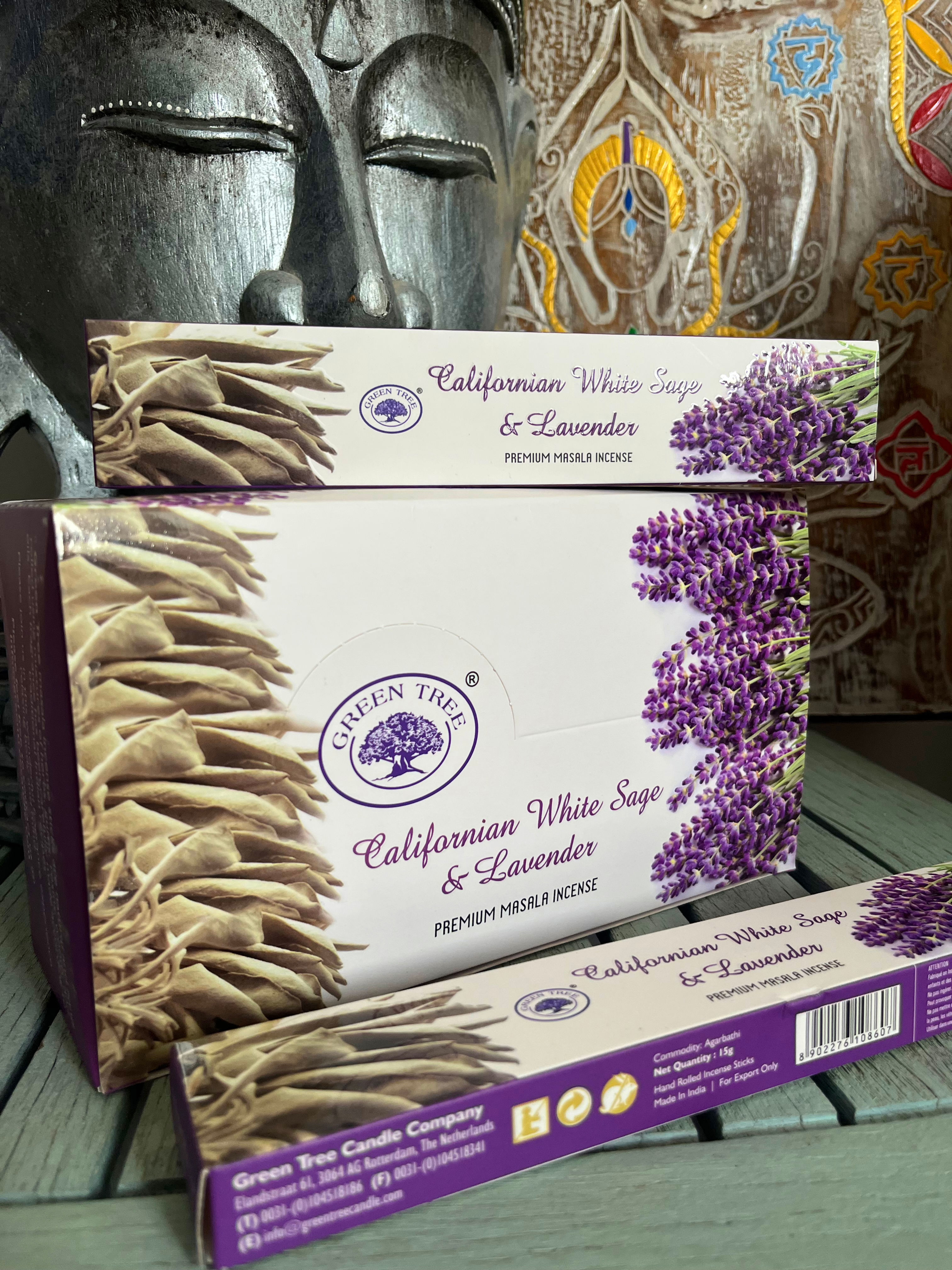 Incienso Salvia Blanca y Lavanda