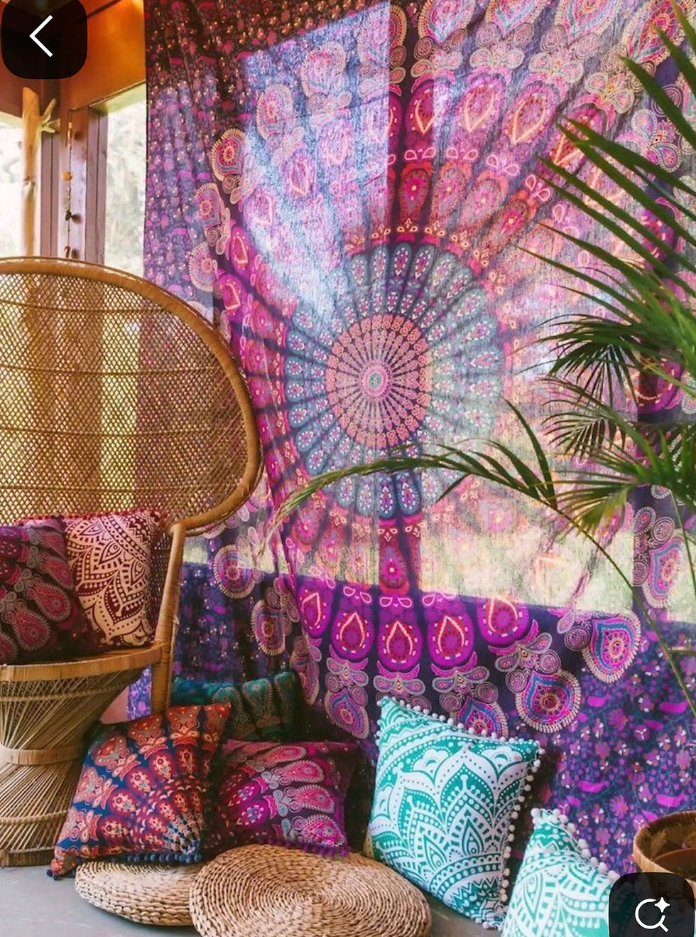 Miniatura: Harapa mandala Caribe morada