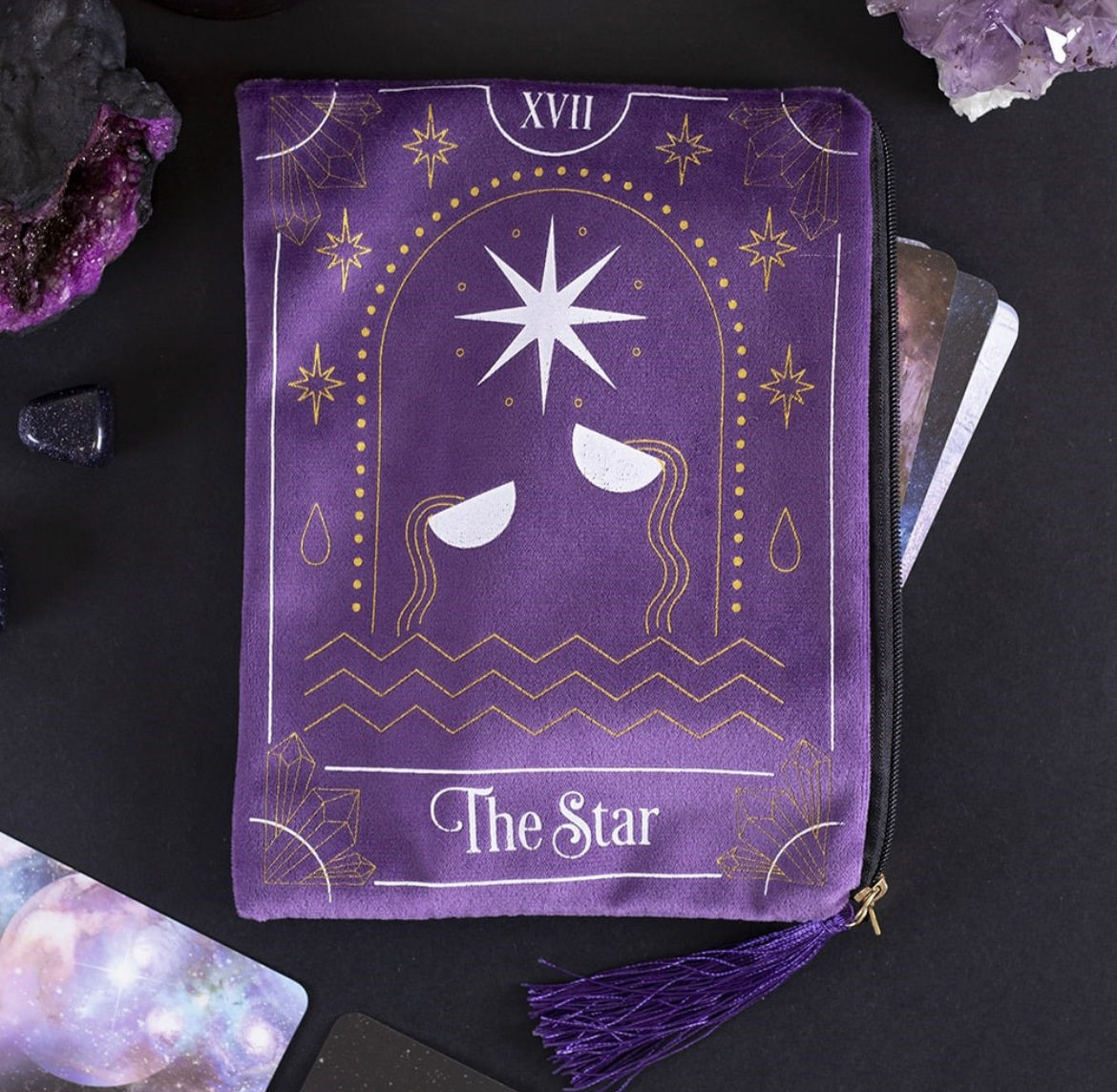 Bolsa mazos tarot estrella
