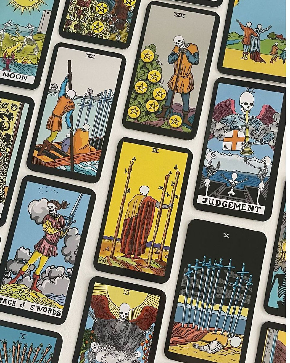 Miniatura: Bonecaster Skeletal Tarot