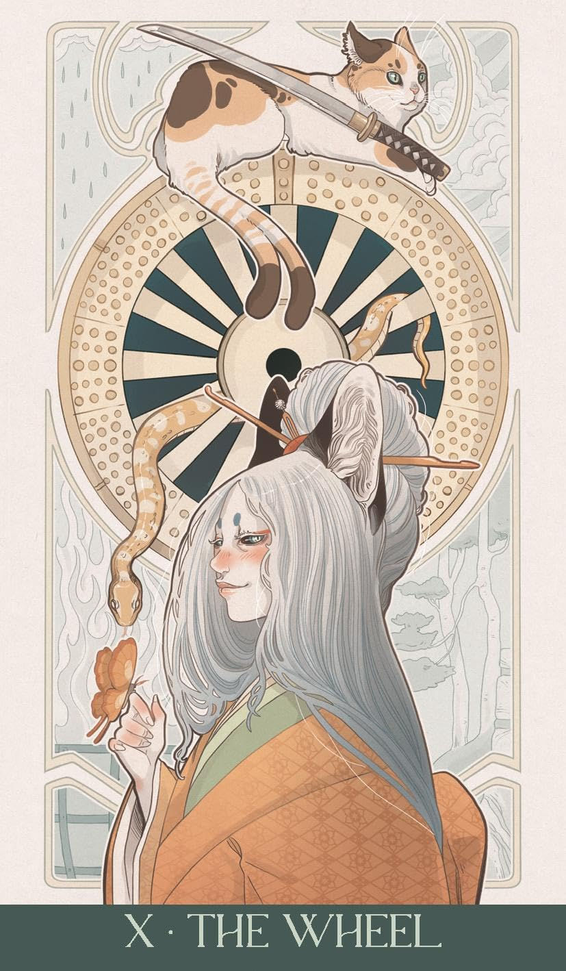 Miniatura: Tarot Japanese Art Nouveau