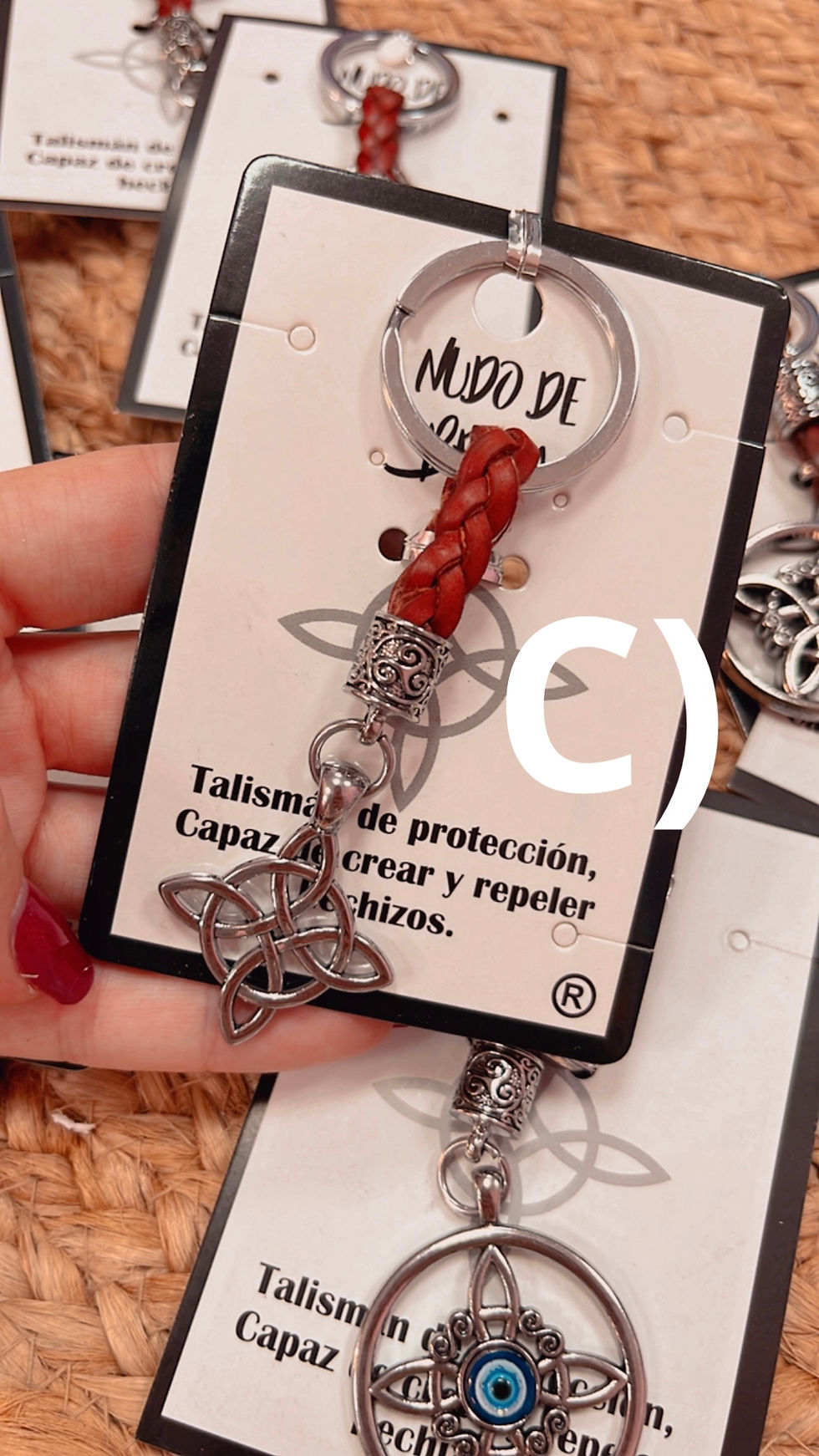Miniatura: Llavero nudo bruja