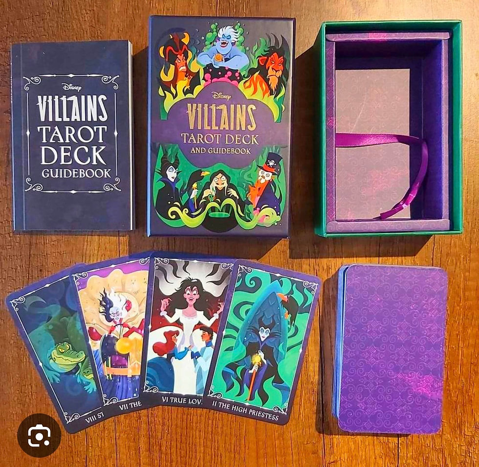 Miniatura: Tarot villanos disney (inglés)