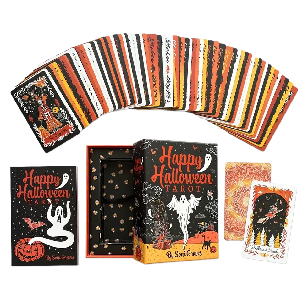 Miniatura: Tarot Happy Halloween (inglés)
