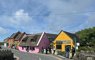 The music town of Doolin in the Burren