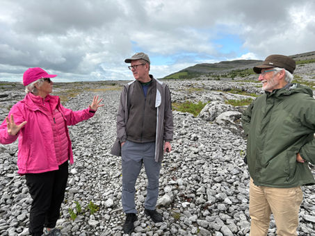 On a tour of the Burren