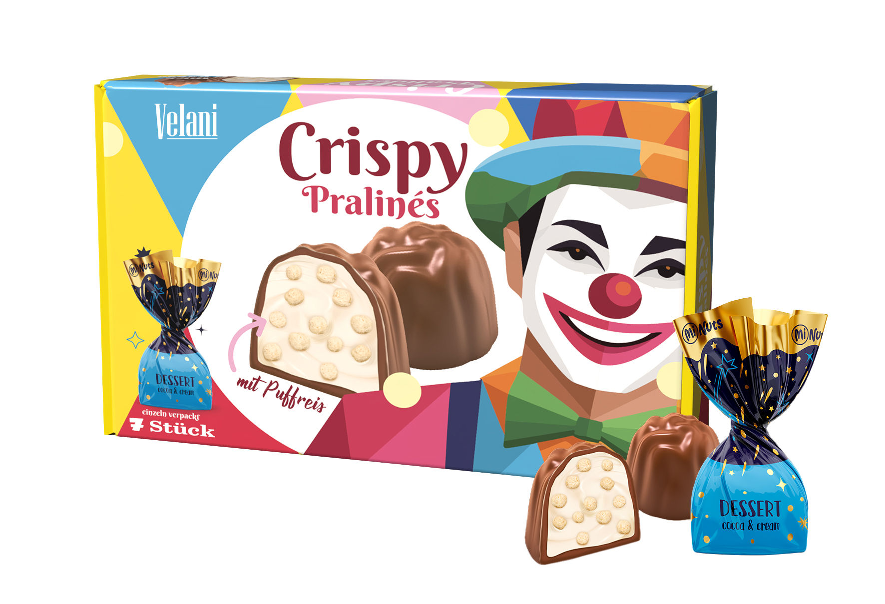 Crispy Pralines - Schachtel 98g