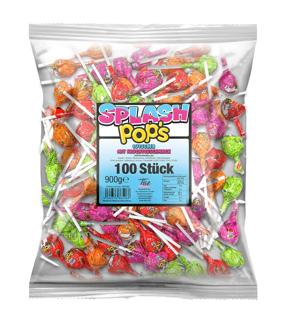 Splash Pop's Lutscher 900g