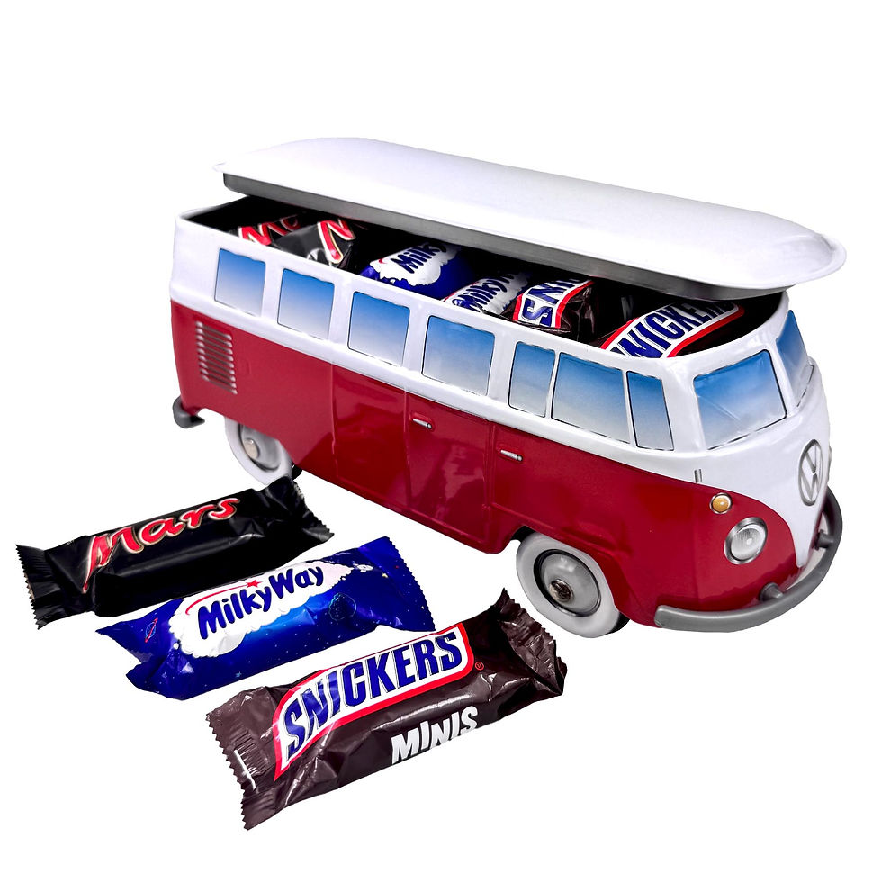 Miniaturbild: Original Blechbus gefüllt mit Schokoladen-Mix 378g