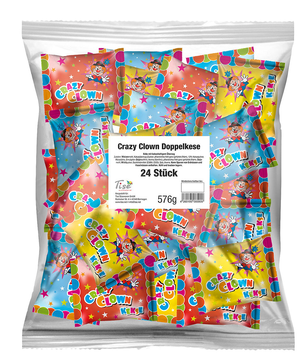 Crazy Clown Doppelkekse (24 Stück/576g)
