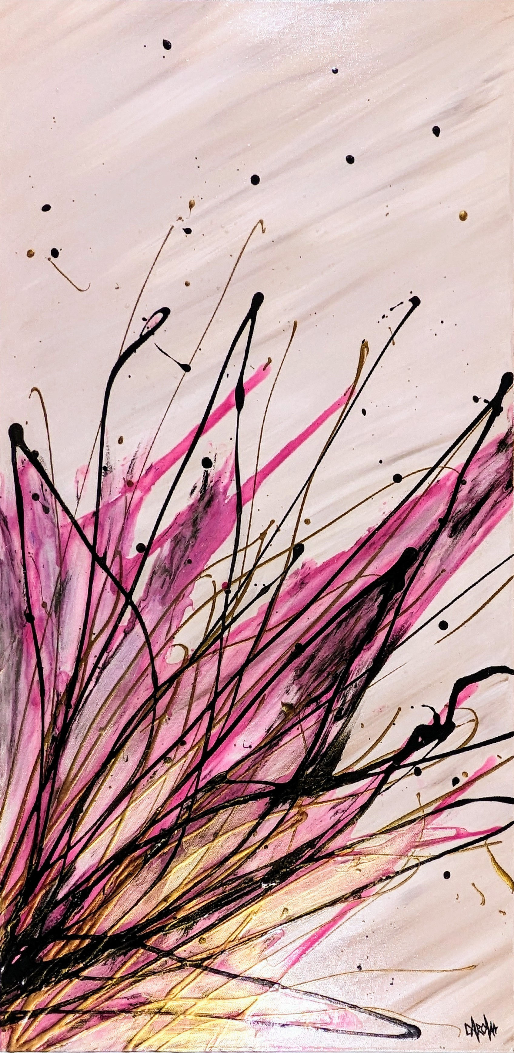 La fleur dans le vent 1