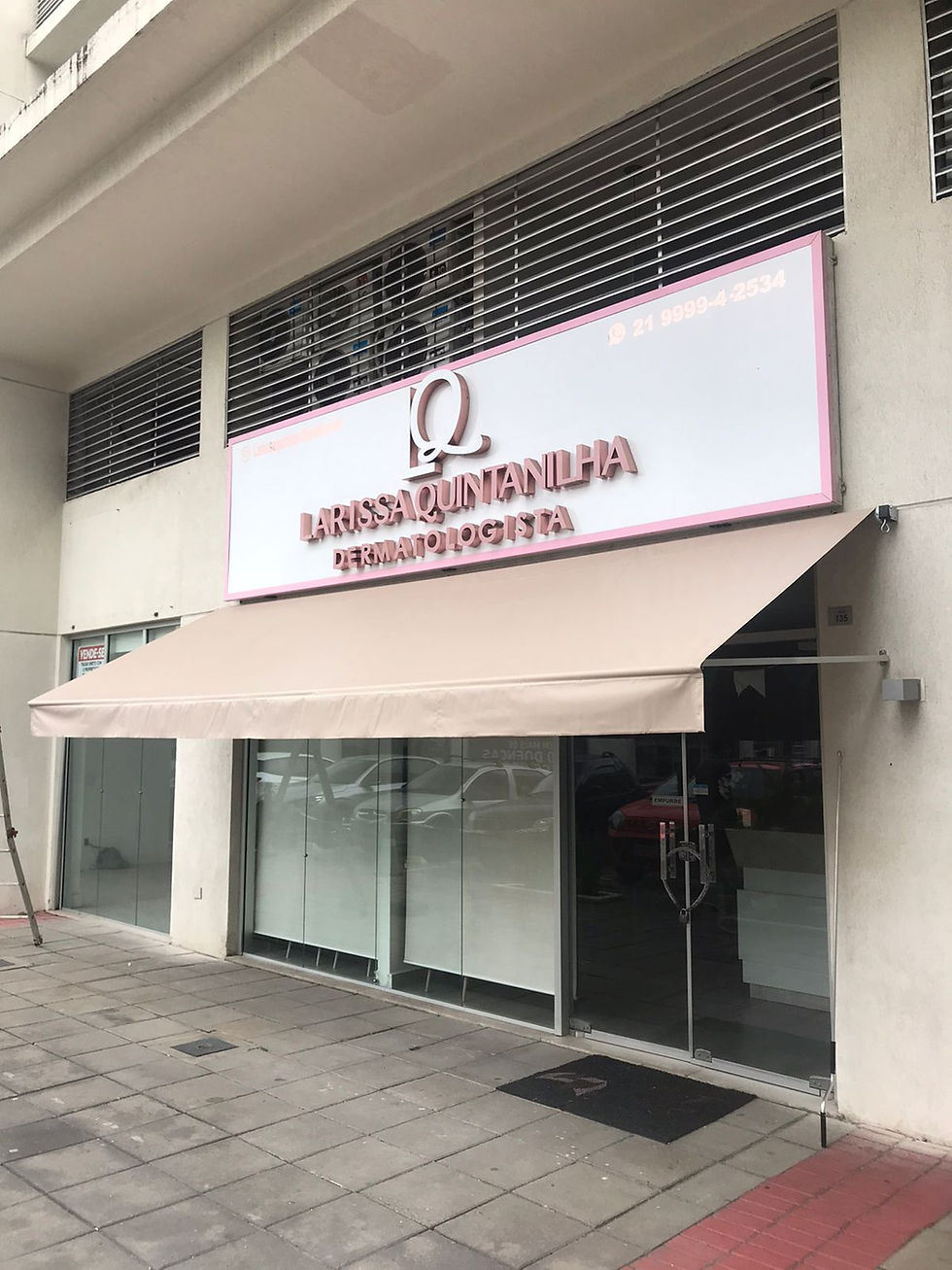 Toldo fachada empresa