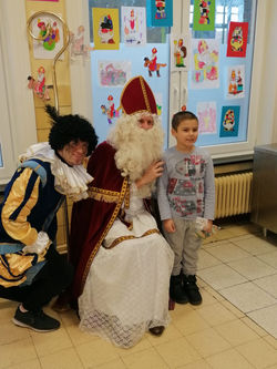 Visite de saint Nicolas