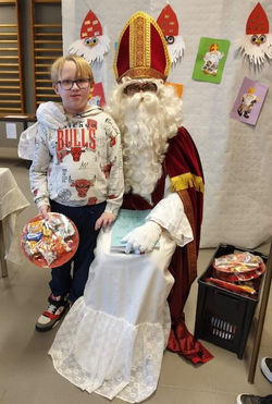 Visite de saint Nicolas