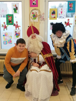 Visite de saint Nicolas
