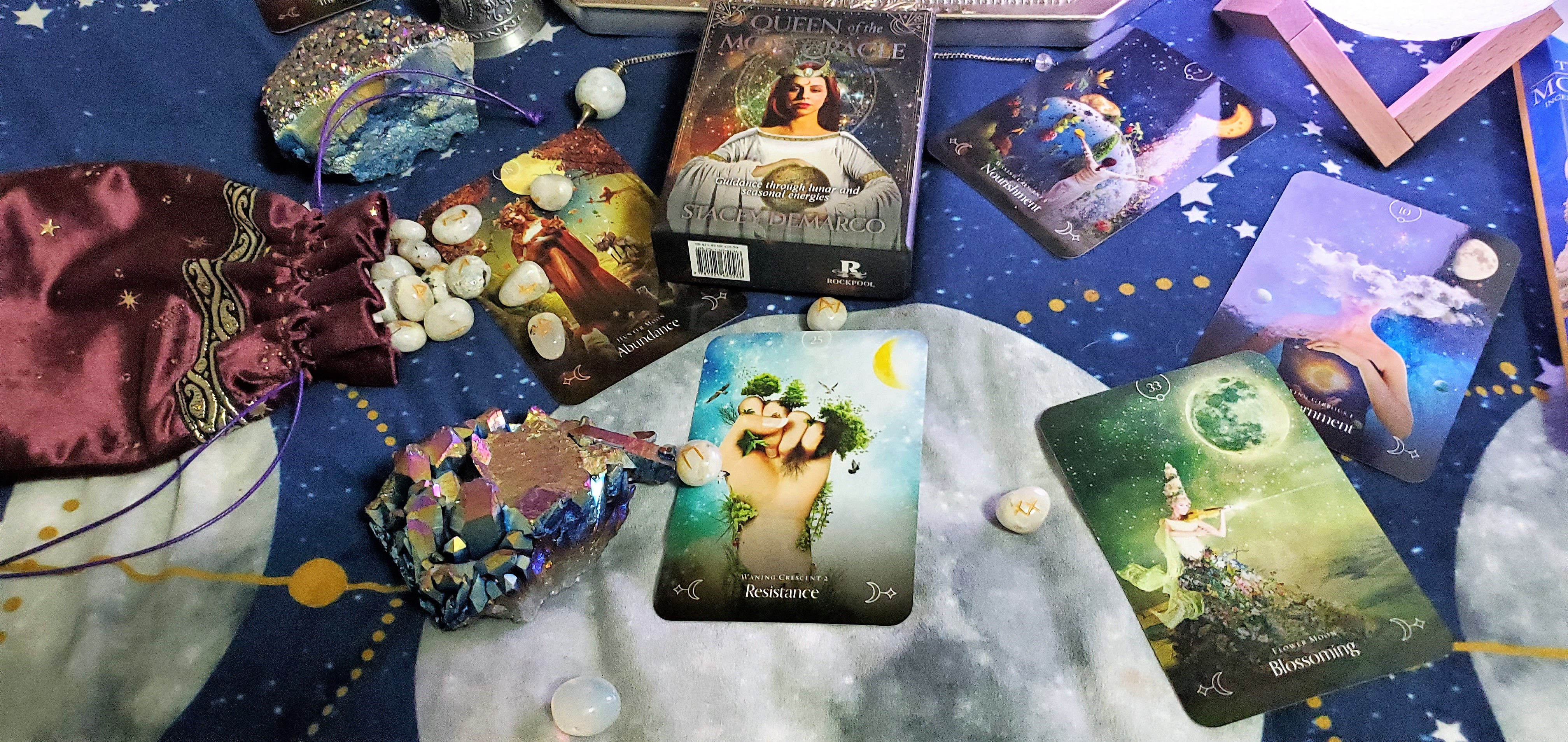 Queen of the Moon Oracle Card Reading (PDF)