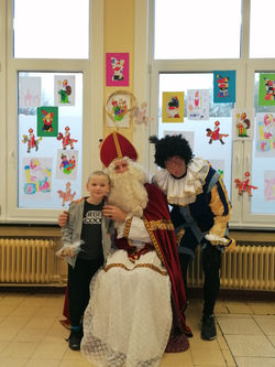 Visite de saint Nicolas