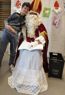 Visite de saint Nicolas