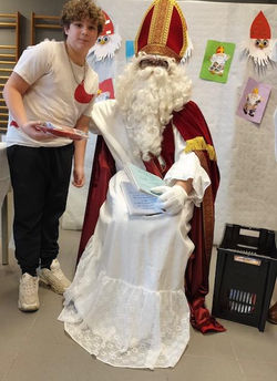 Visite de saint Nicolas