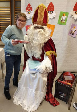 Visite de saint Nicolas