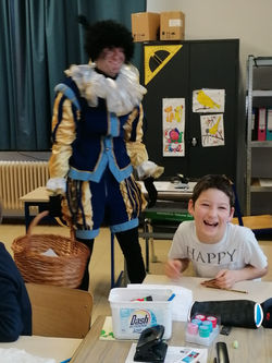 Visite de saint Nicolas